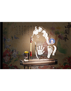 婴儿纪念品---手足印